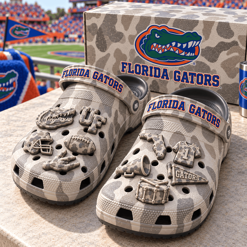 FGT Premium Deer Camo Charm Clog PTKL