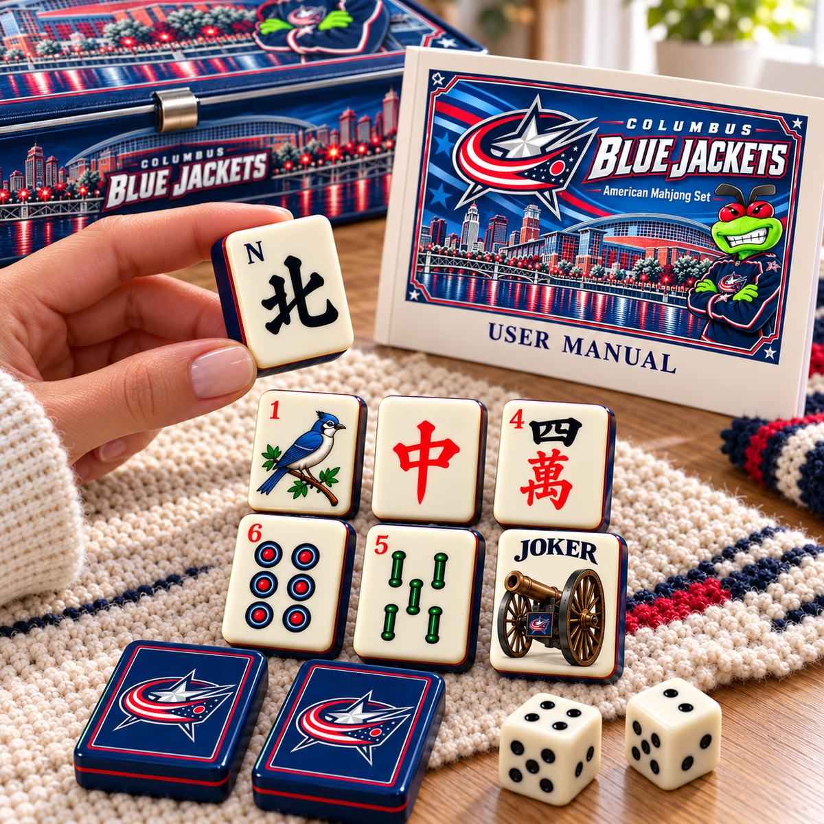Premium CLBBJ Mahjong Tiles Set TTMH