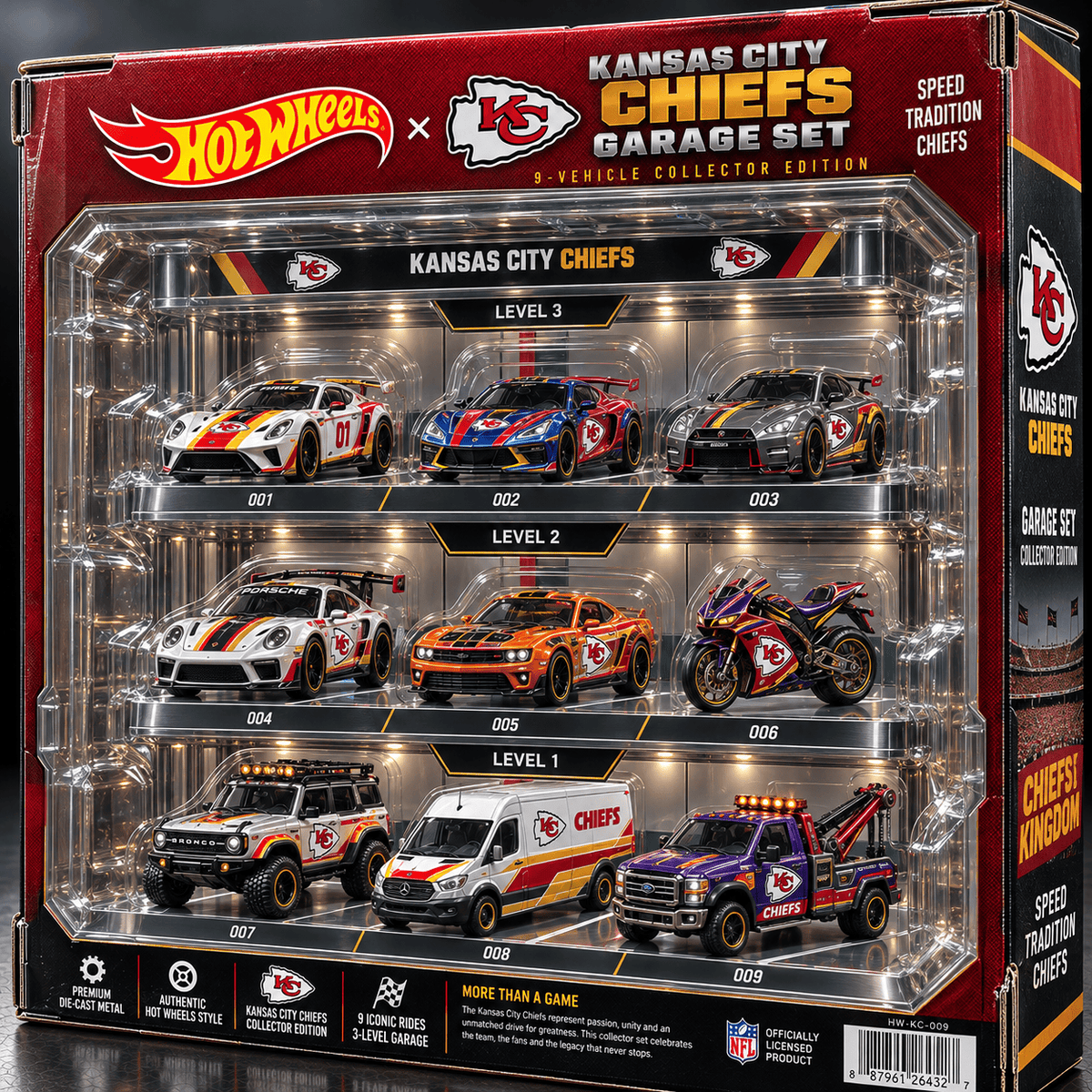 KCC Premium Diecast Garage Set NTTB
