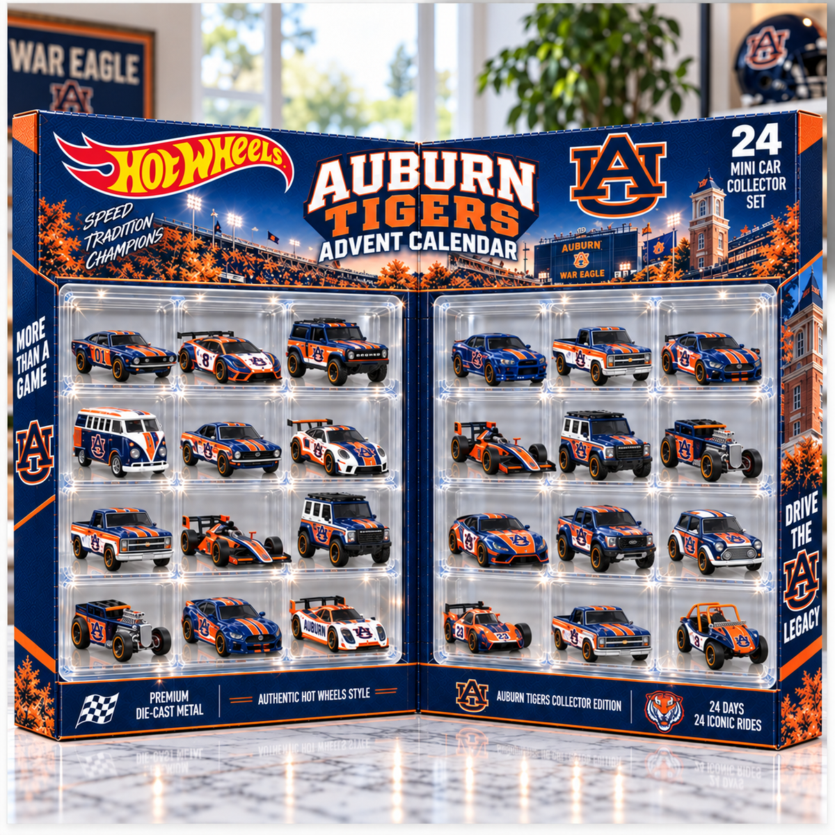 ABTG Premium Mini Car Advent Calendar NTNA
