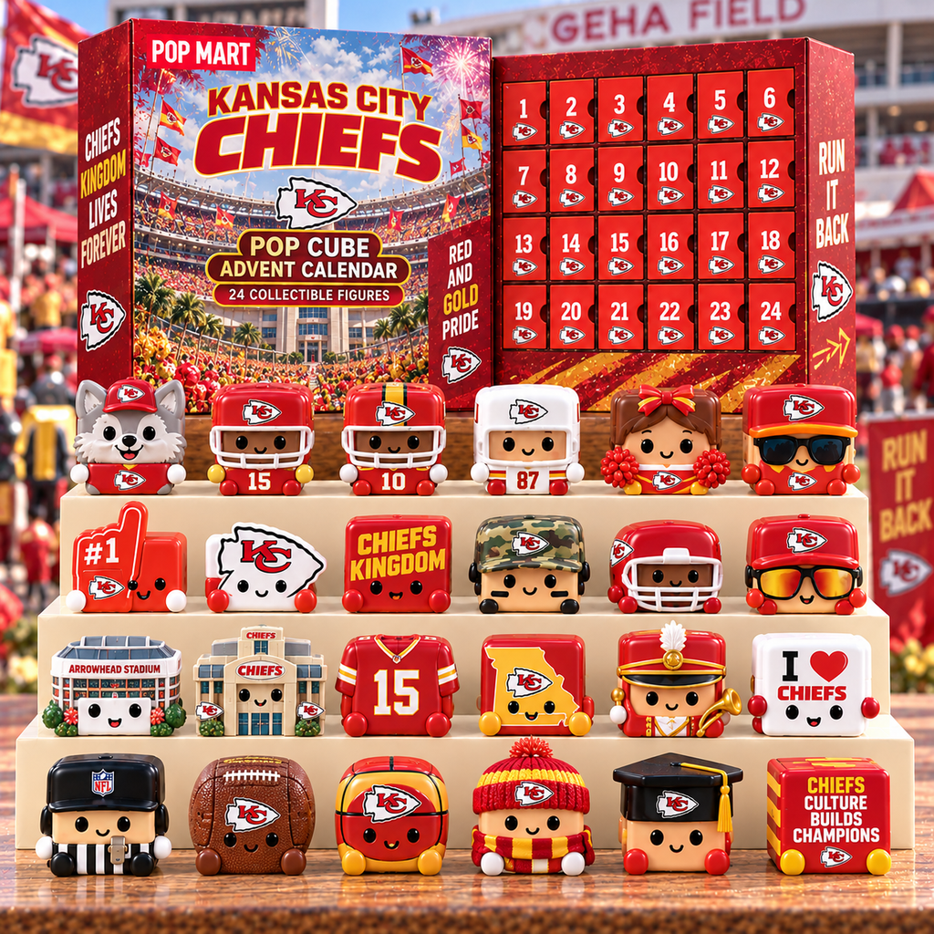 KCC Premium Pop Cube Advent Calendar Set TTNL