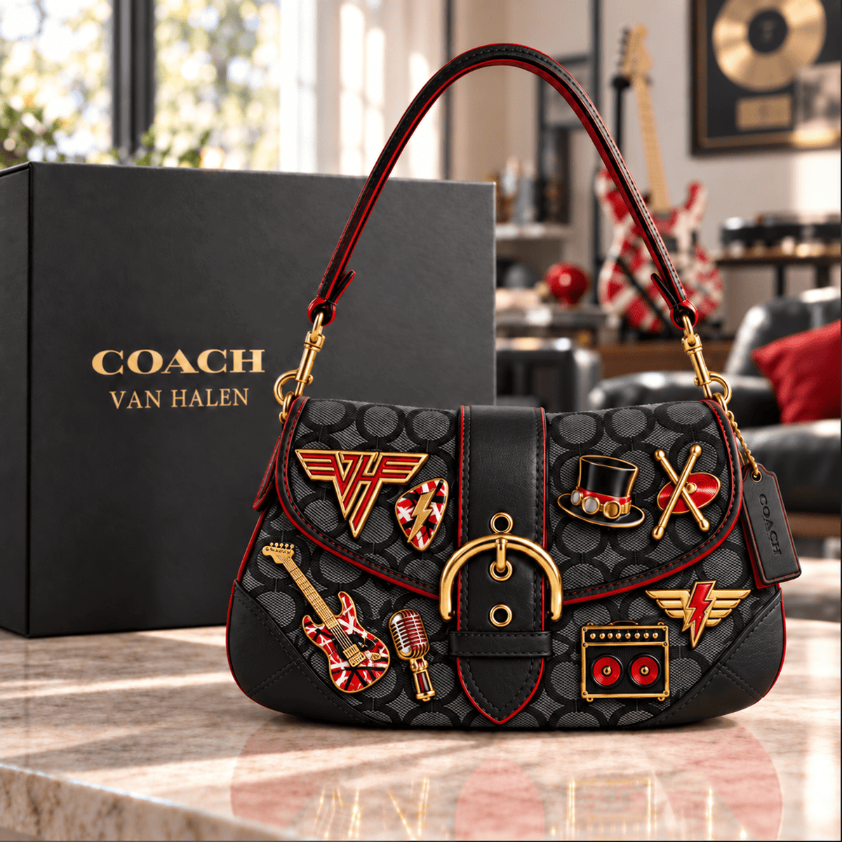 Premium VHL Soho Bag With Charm NPL