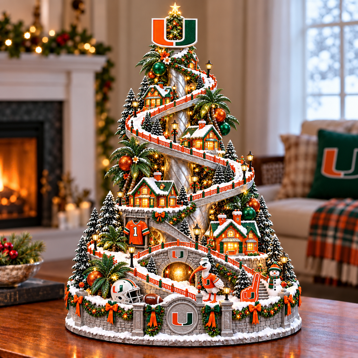 MHC Christmas Village Tree DNBN