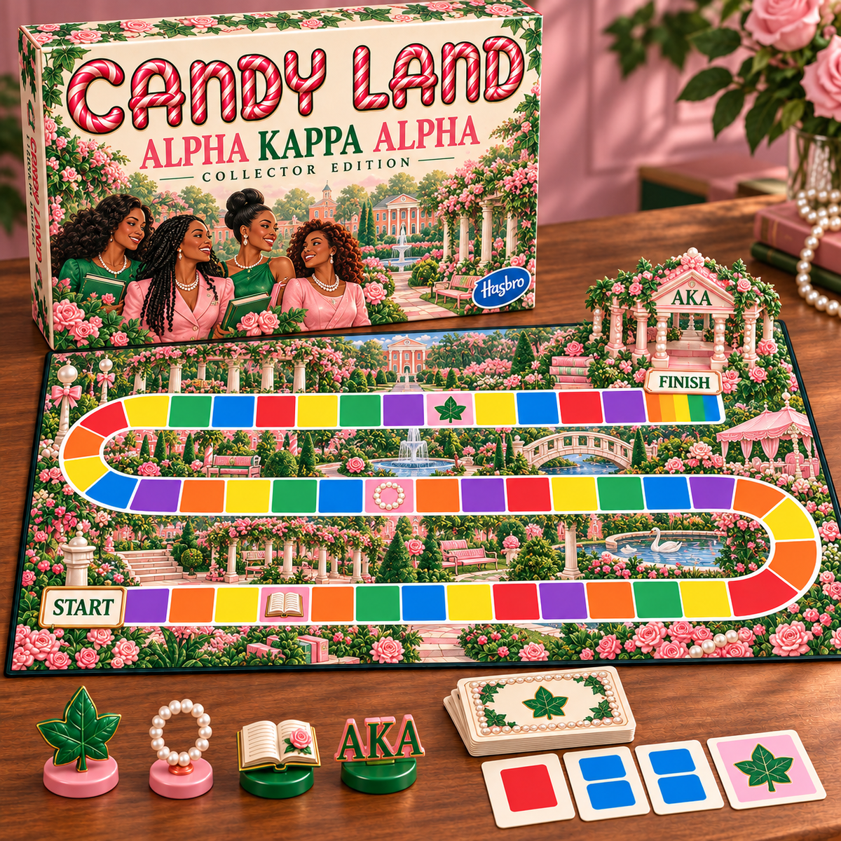 AKA Premium Candy Land Board Game NHVH