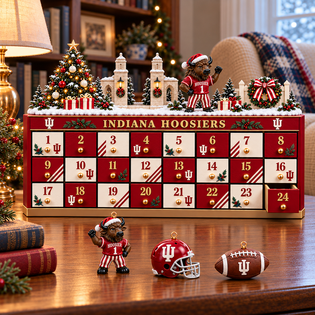 Premium IDH Christmas Wooden Advent Calendar TTMH