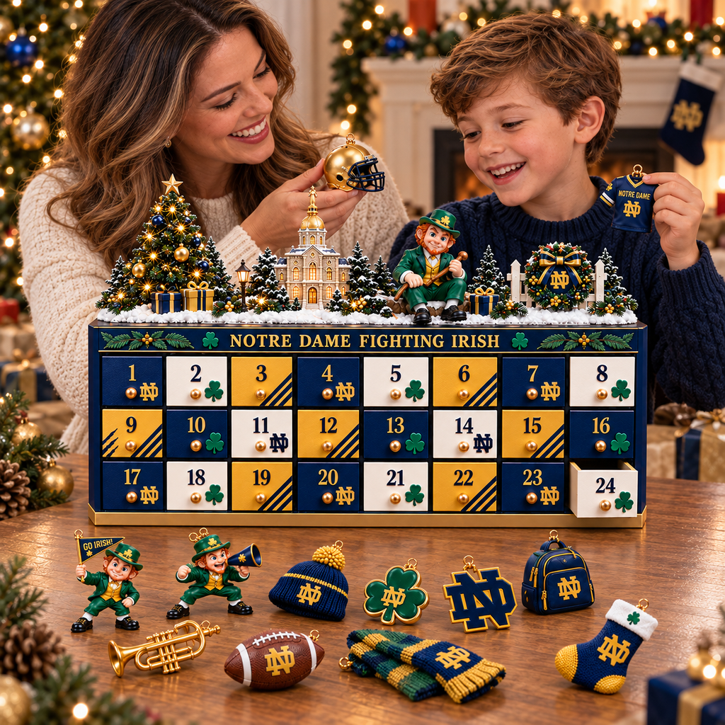Premium NDFI Christmas Wooden Advent Calendar TTMH