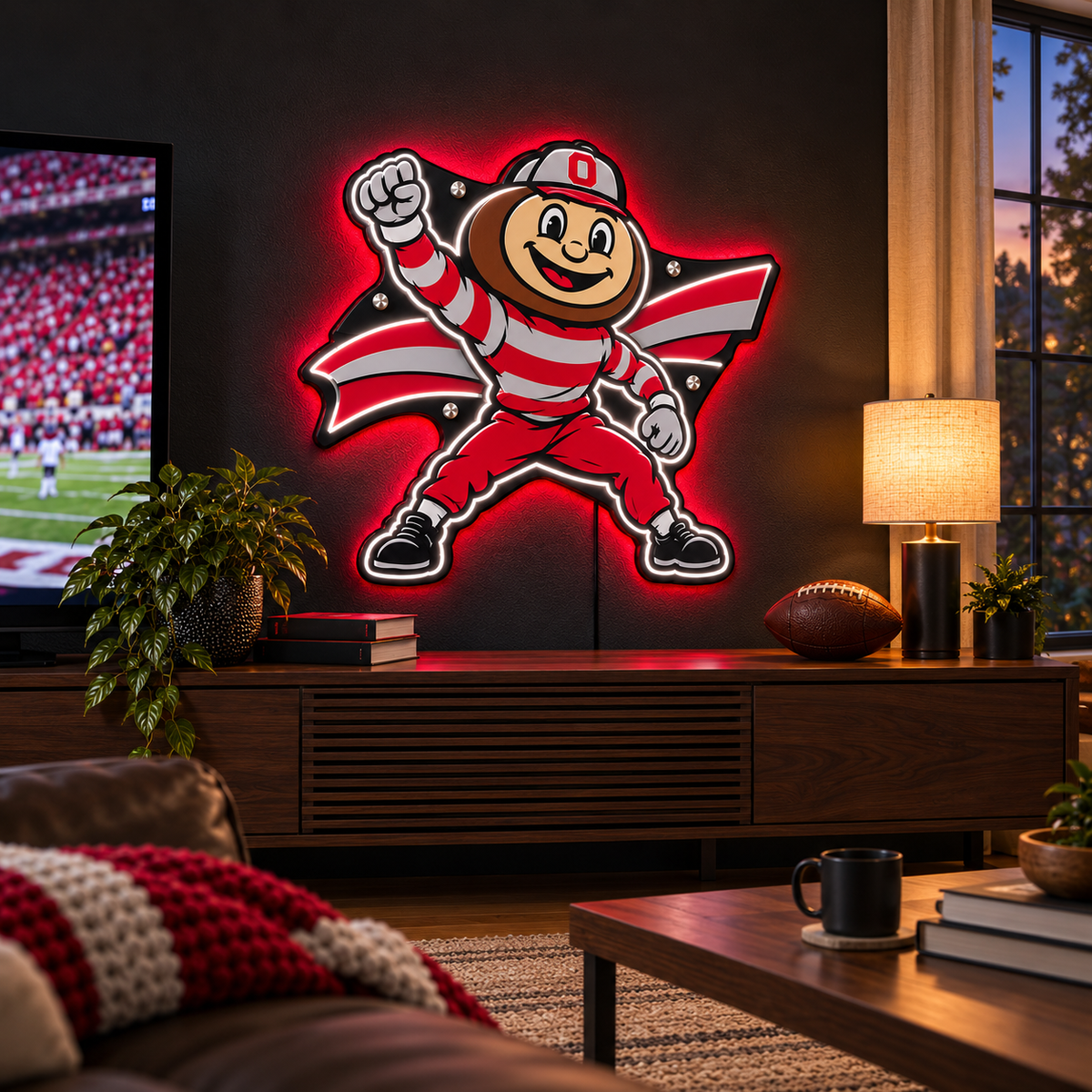 OSB Premium LED Wall Art NHVH