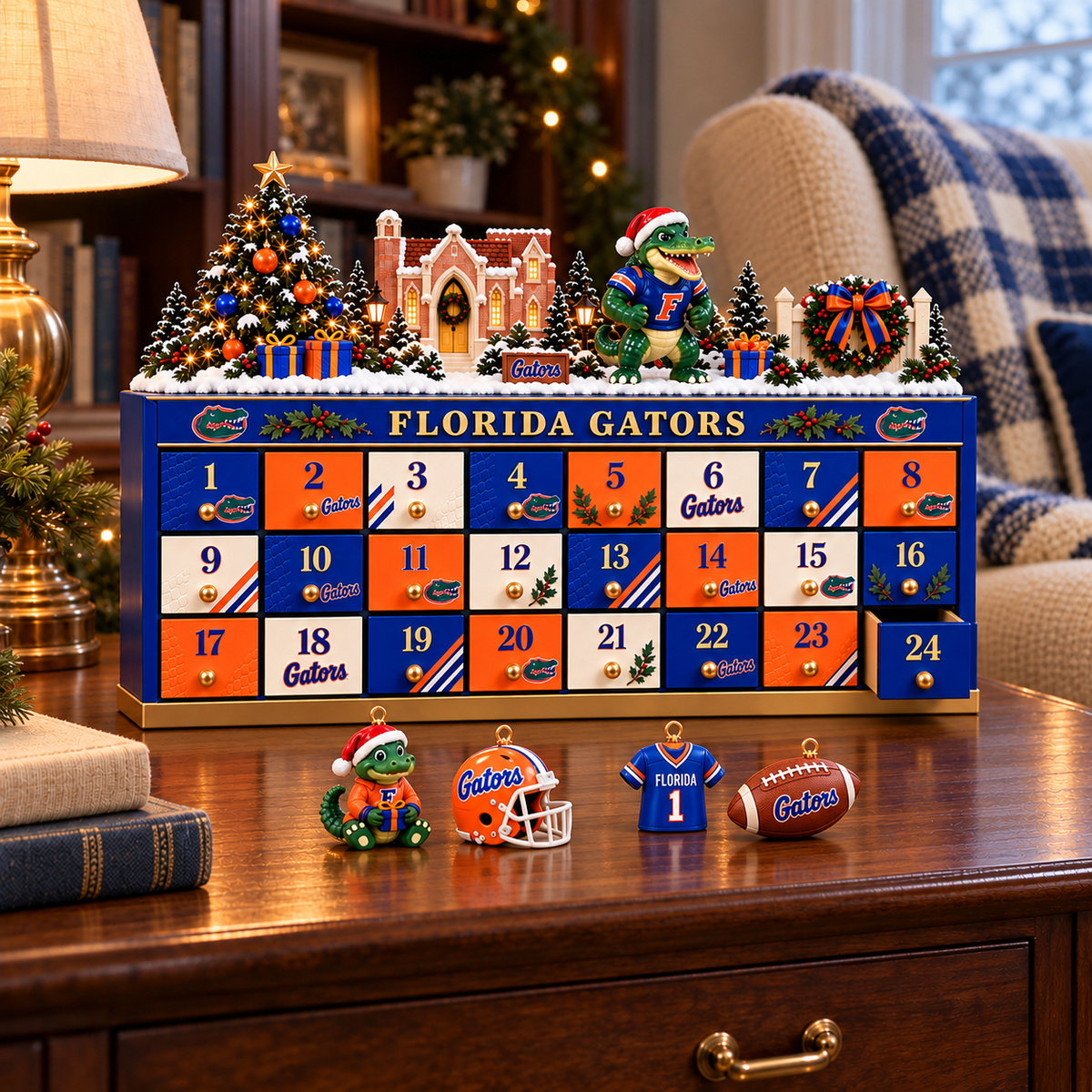 Premium FGT Christmas Wooden Advent Calendar TTMH