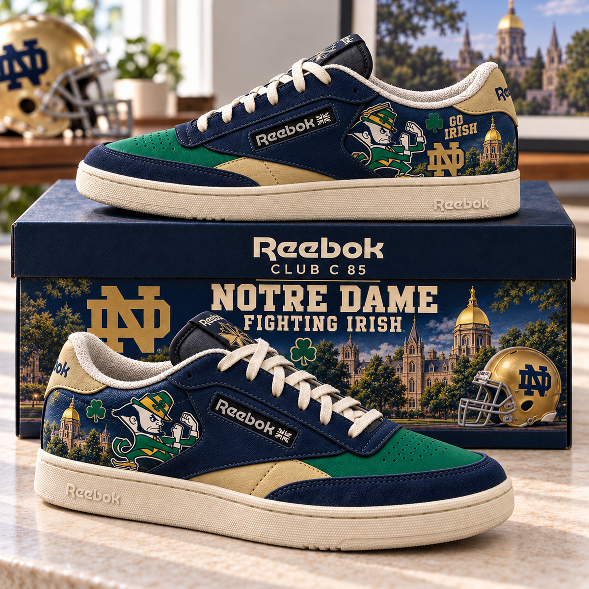 NDFI Premium RETRO COURT COLLECTOR SNEAKERS HQH
