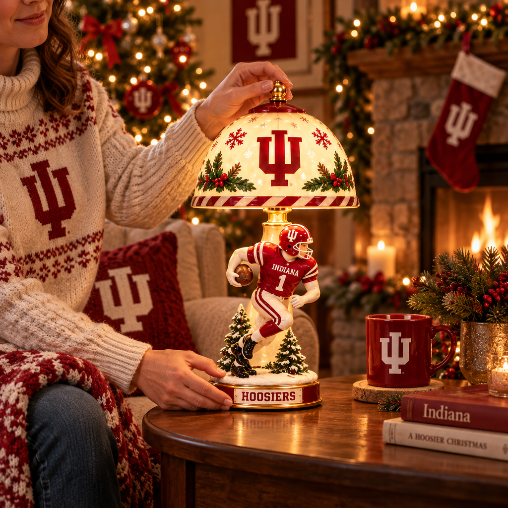 IDH Premium Vintage Christmas Table Lamp Set TNSM