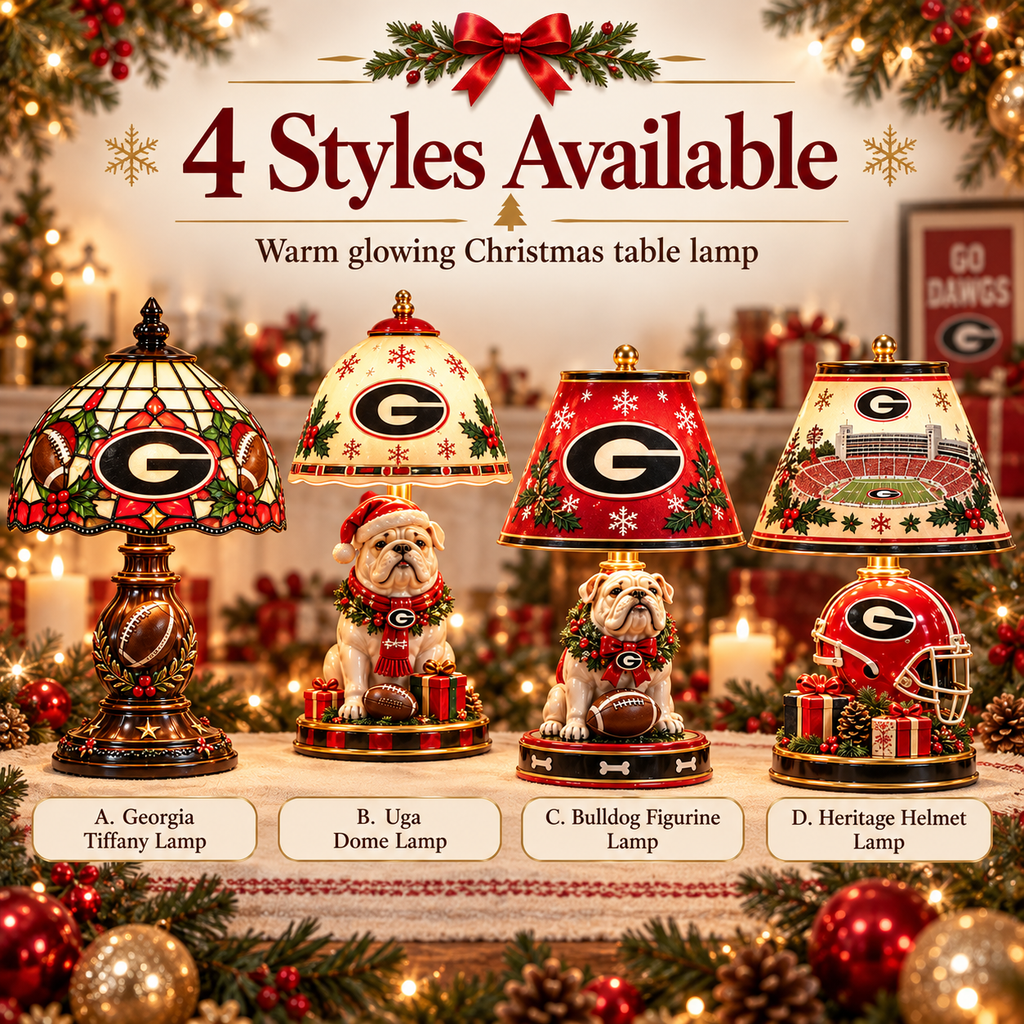 GGBD Premium Vintage Christmas Table Lamp Set TNSM