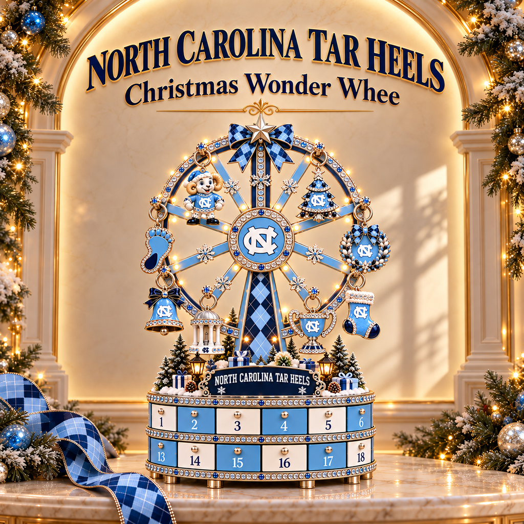 Premium UNC Christmas Wonder Wheel TTMH