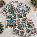 PREMIUM JSVJ Christmas Stamp Pajama Set NPL