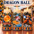 Premium DRGB Sculptural LED Candle Trio NTVA