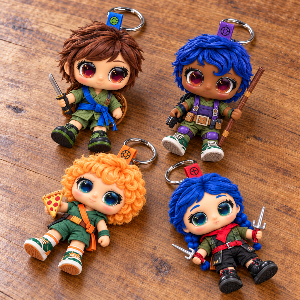 Premium NJT Plush Keychain Collection NTVA
