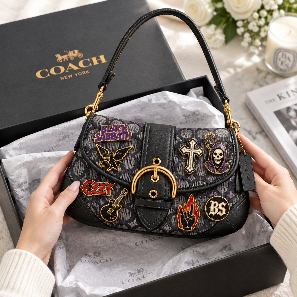 Black Sabbath Soho Bag With Charm