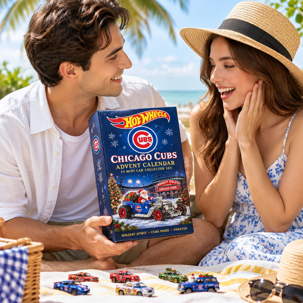 Chicago Cubs Premium Mini Car Advent Calendar