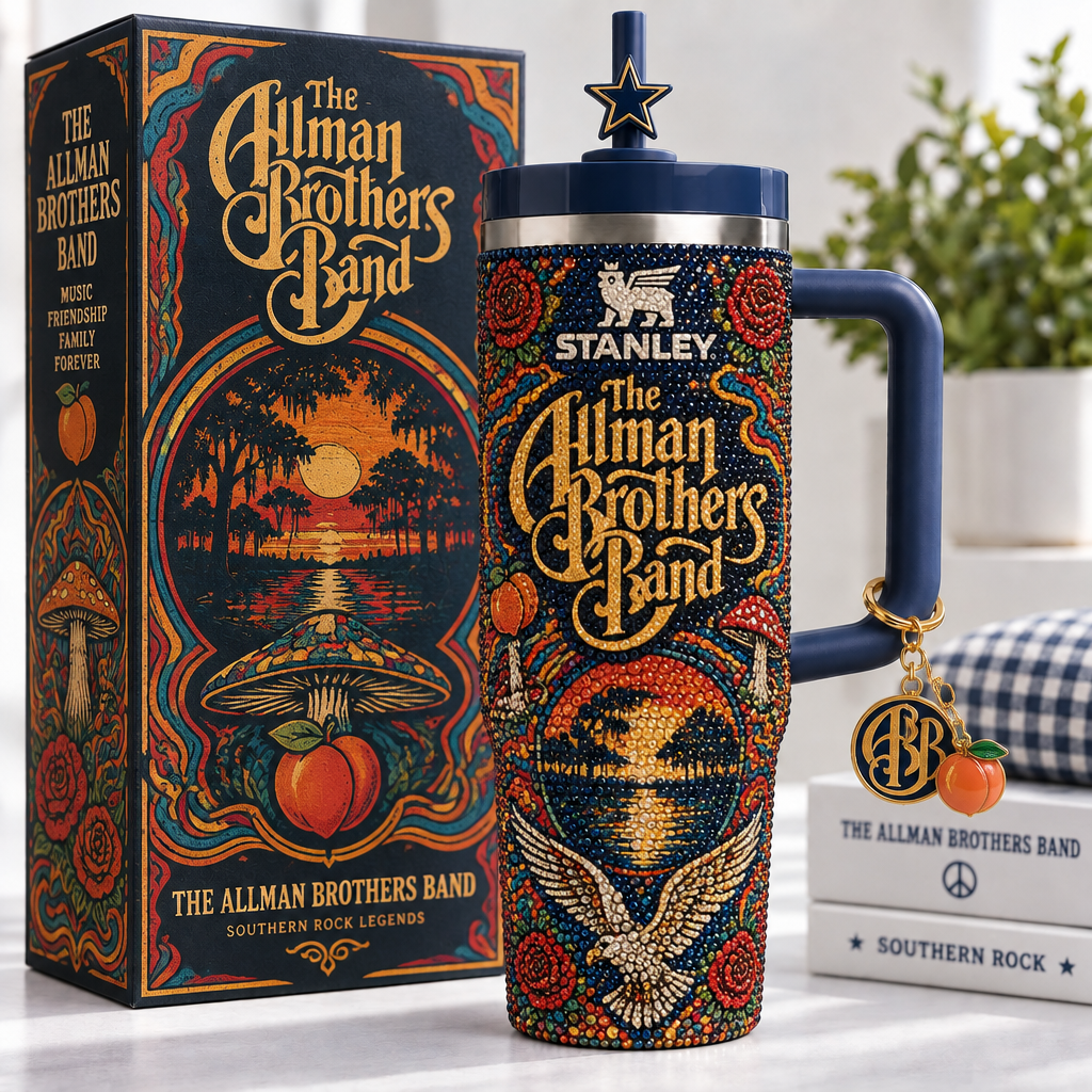 The Allman Brothers Band 40oz Tumbler With Handle TTNL